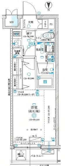 GRAN PASEO神楽坂Ⅱ 間取り図