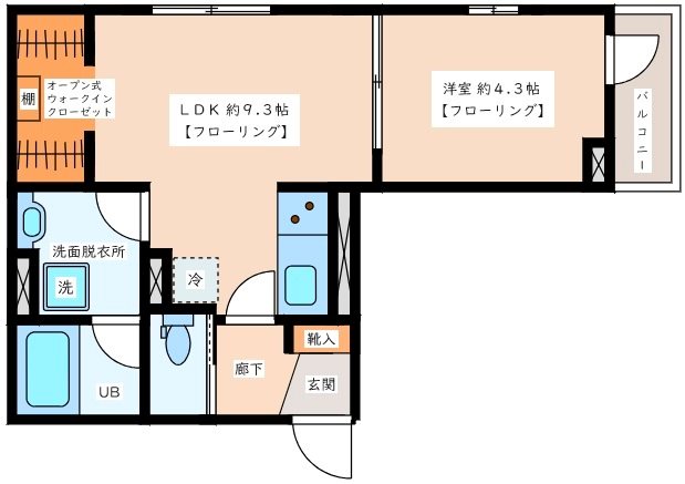 スターレジデンス西新宿 間取り図