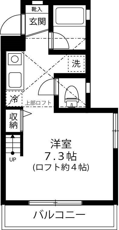 メゾン・ド・リラ 間取り図