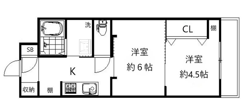 グランドソレイユ 間取り図