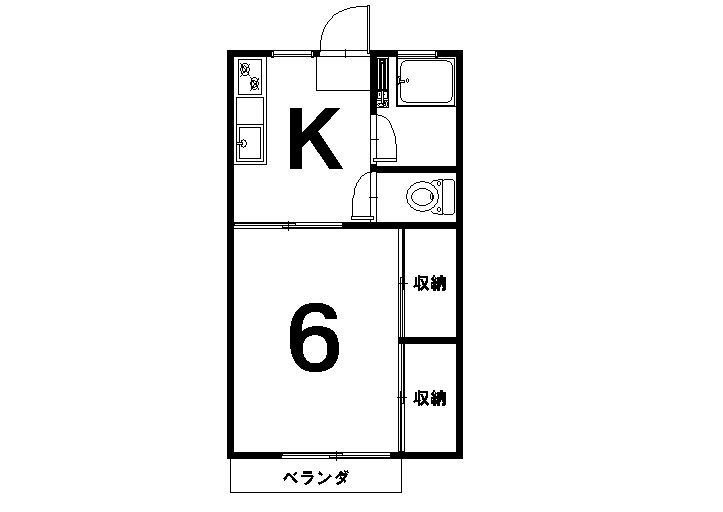 ハイム桃園 間取り図