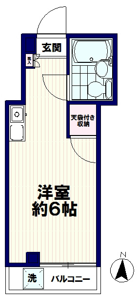 タケトミハイツ 間取り図