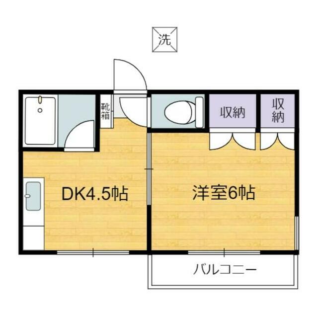 ファミール矢島 間取り図