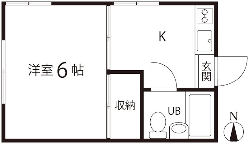 ハイム石井 間取り図