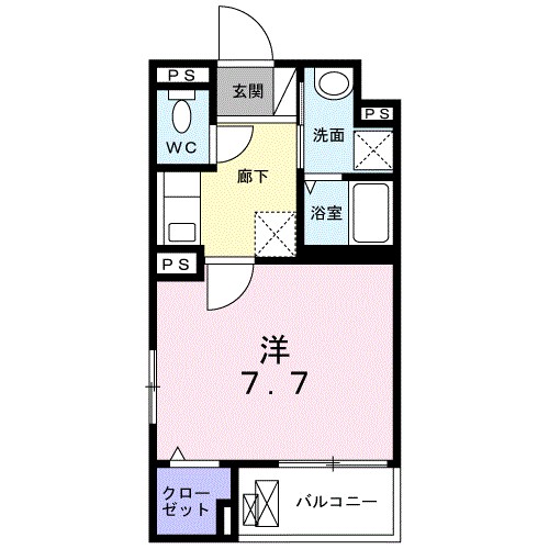 グリーンフィールド 間取り図