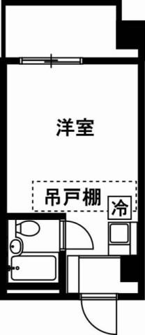 荻野ハイツ 間取り図