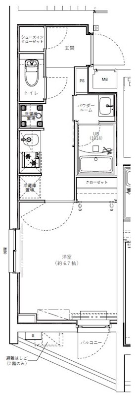 GENOVIA学芸大学 間取り図