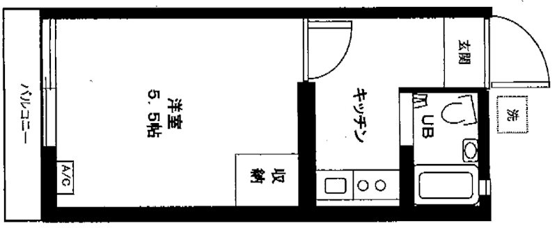 コーポ　プラムN 間取り図