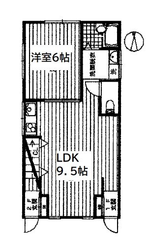 第２サンロイヤル 間取り図