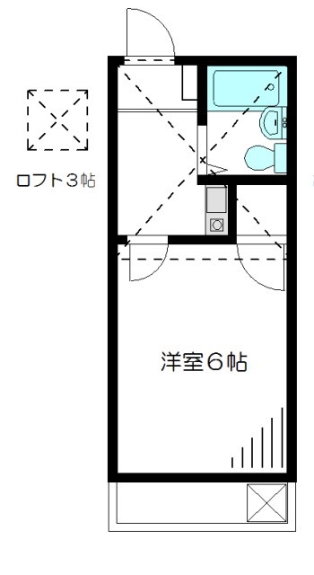 ウエストハイム 間取り図