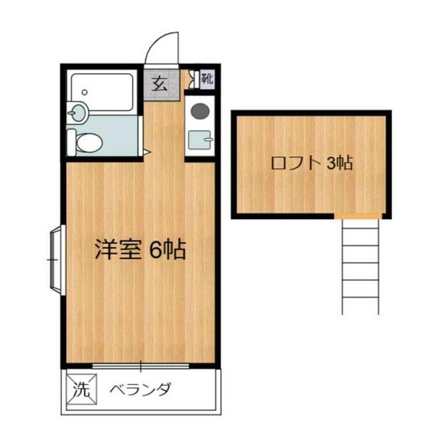 ファミールアライ 間取り図