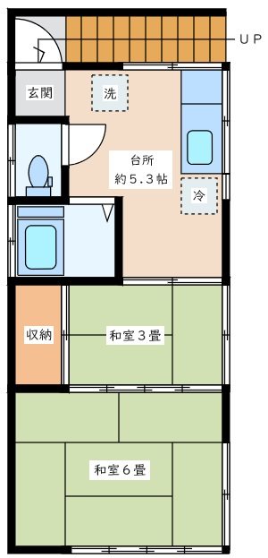 パール川内稽古場 間取り図