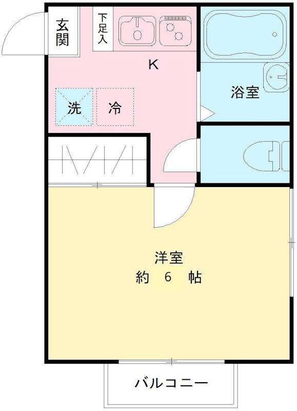 ライラック桜上水Ⅰ 間取り図