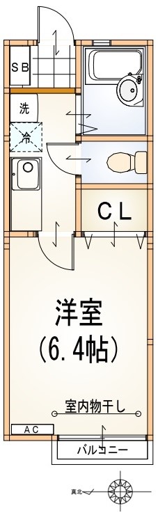 ミル・ソレイユ 間取り図