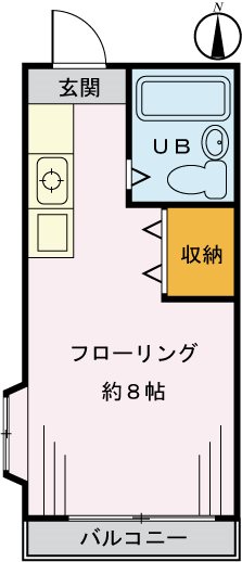 ラフォーレ高井戸２ 間取り図