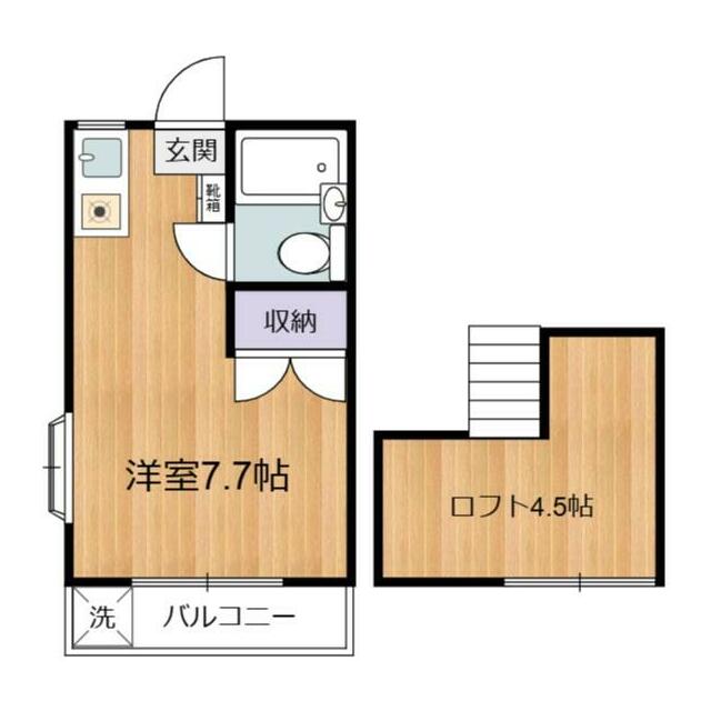 メゾン小島Ⅱ 間取り図