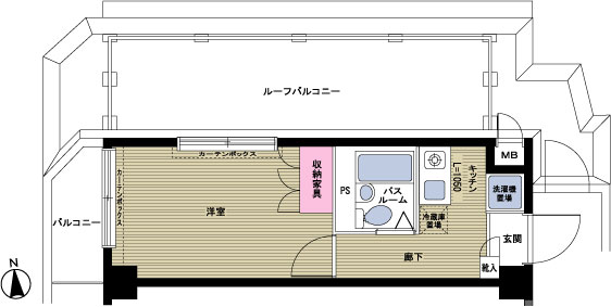 フェニックス桜上水 間取り図