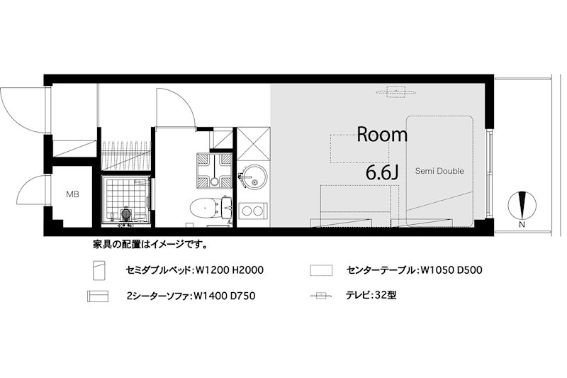 ライオンズプラザ方南町 間取り図