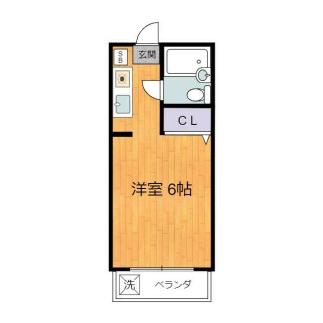 第１３安藤マンション 間取り図