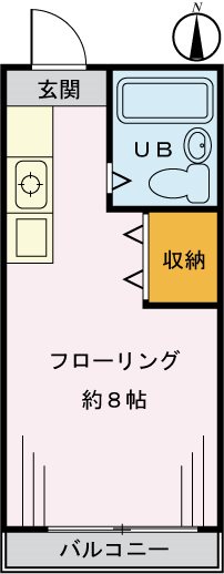 ラフォーレ高井戸２ 間取り図