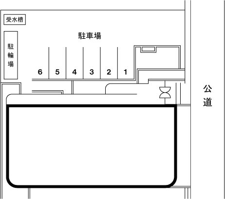 カサベルデ杉並駐車場 間取り図