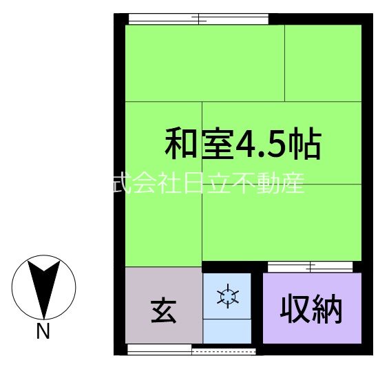 第一つくば荘 間取り図