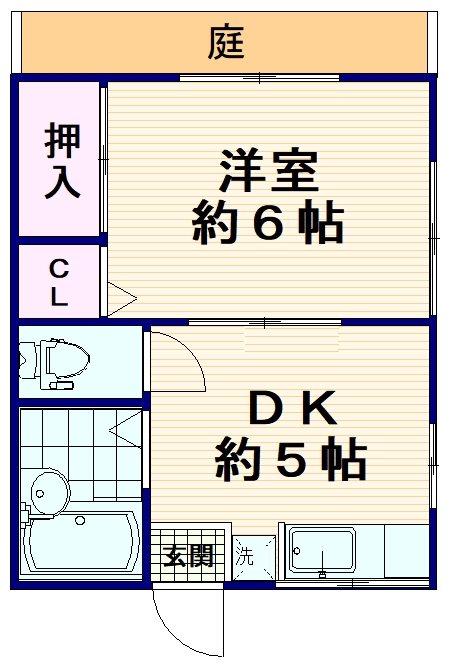 まどか荘 間取り図