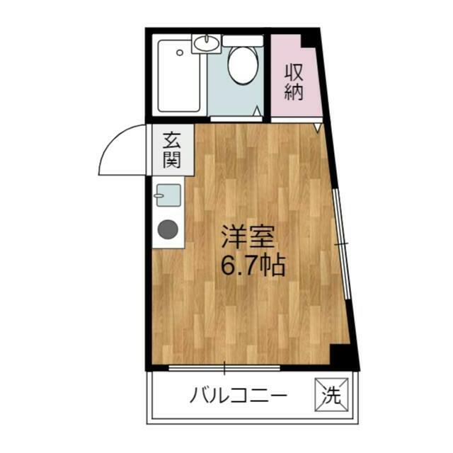 パールハイツ 間取り図