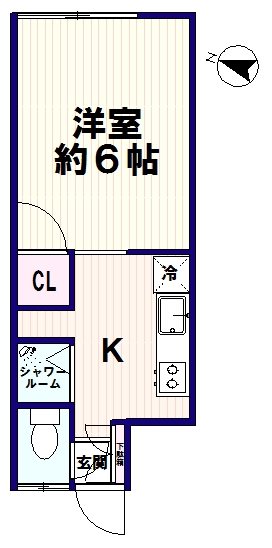 阿部アパートＡ 間取り図