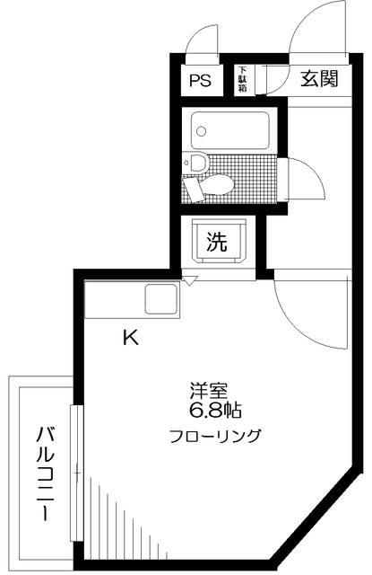 コンフォート井荻 間取り図