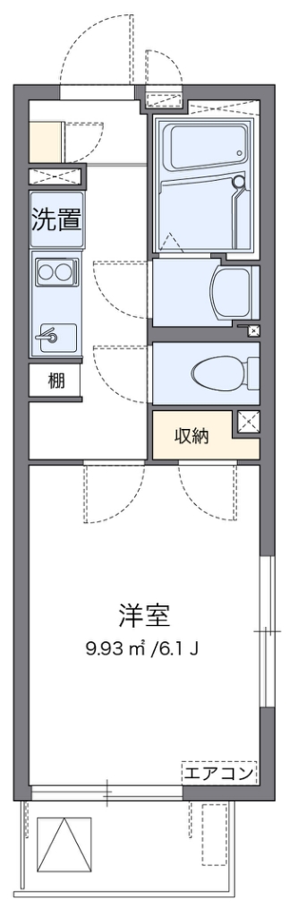 クレイノリバー　ＫⅢ 間取り図