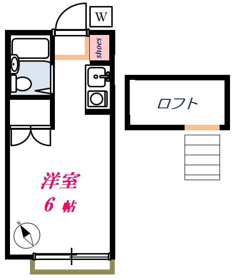 ハッチハウス経堂 間取り図