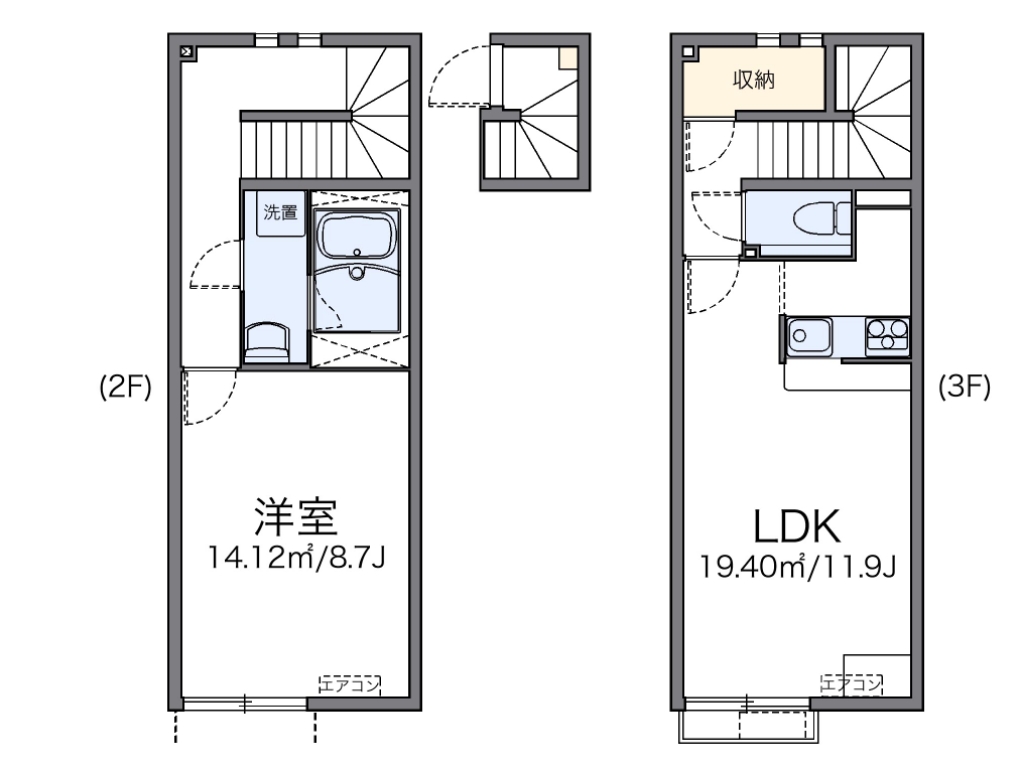 レオネクストＳＨＯＩＮ 間取り図