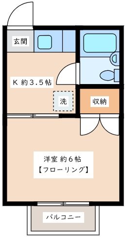 ロカレジデンス 間取り図