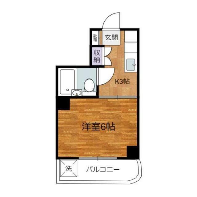 ピュアエリートマンション 間取り図