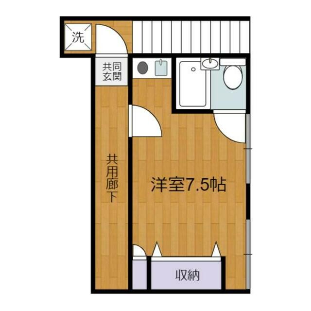 コーポ豊嶋 間取り図