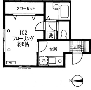 ドムス世田谷 間取り図