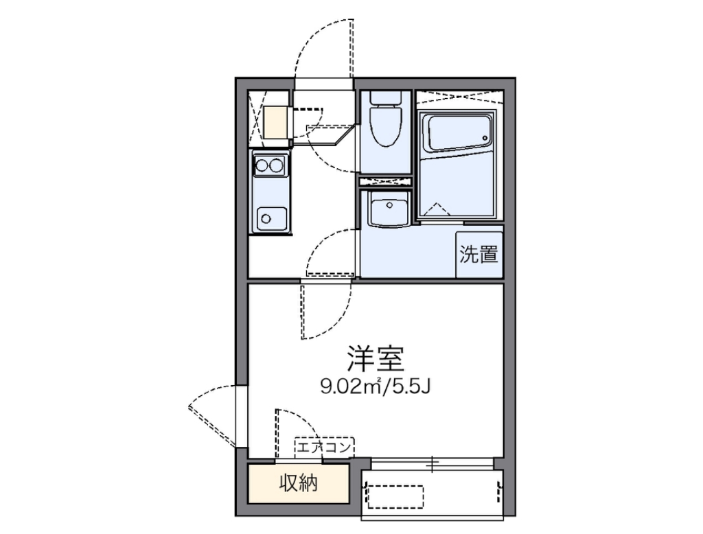 レオネクスト東玉川 間取り図