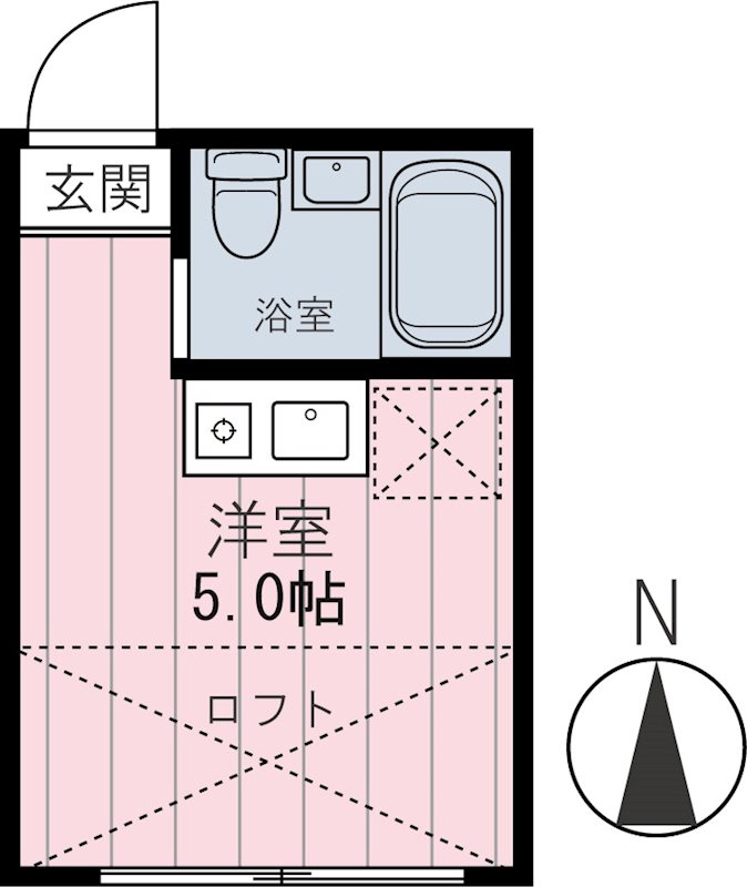 グリシーヌ松原 間取り図