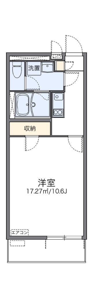 レオネクスト落合南長崎 304号室 間取り