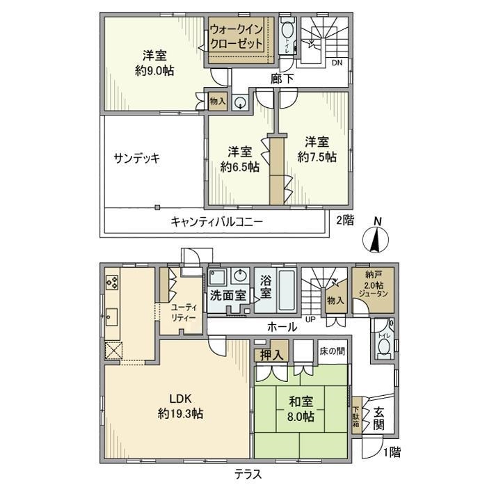 井草戸建 間取り