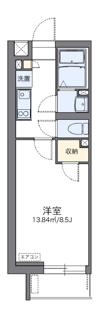 レオネクストｍｉｔｕｙｏｓｈｉ 間取り図