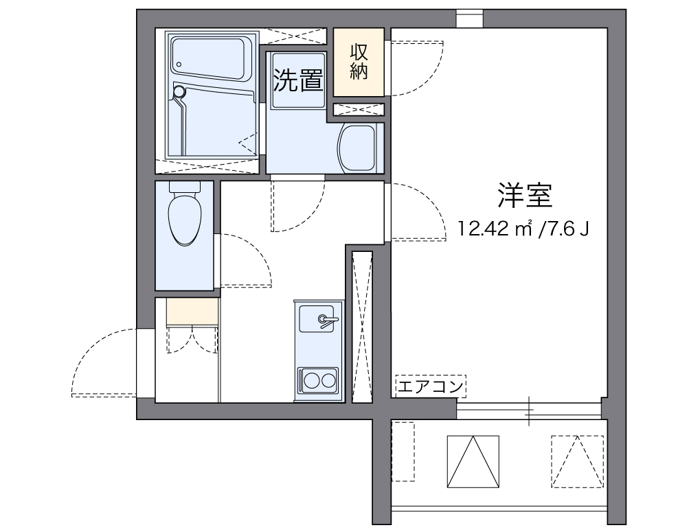 クレイノリヒト 間取り図