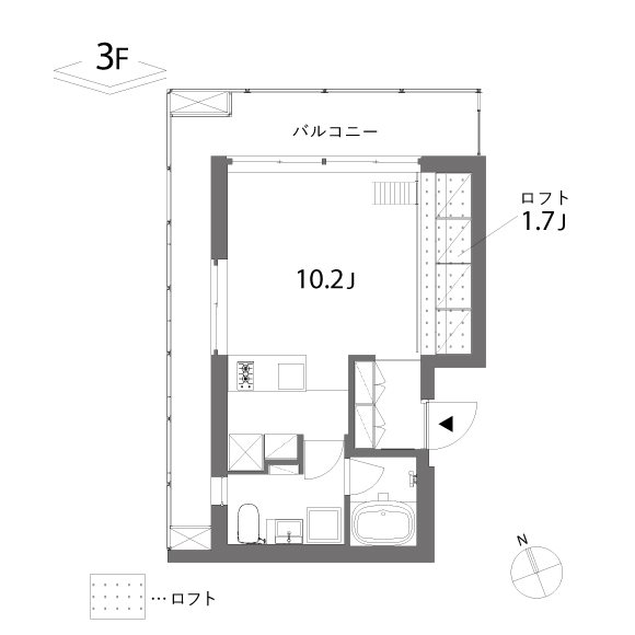 武蔵小山.Hillz 間取り図