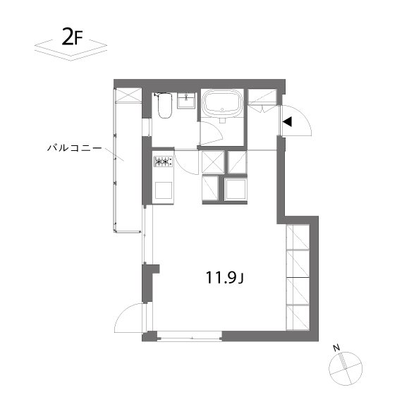 武蔵小山.Hillz 間取り図