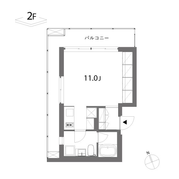 武蔵小山.Hillz 間取り図