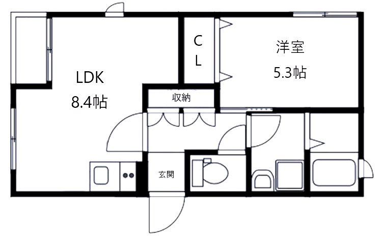 クリンゲル自由が丘  間取り図