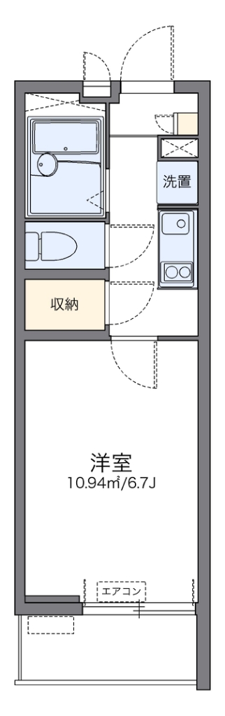 レオネクスト桜坂 間取り図