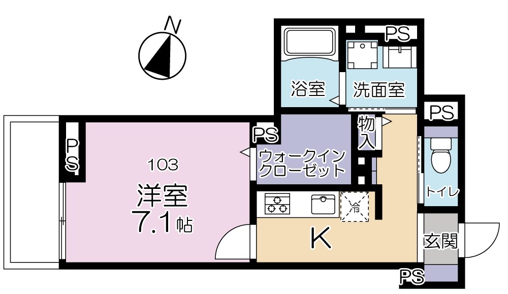 （仮称）西大井5丁目Project 間取り図