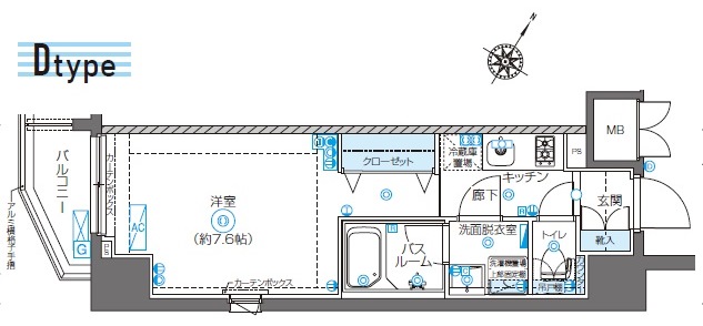 ZOOM南麻布 間取り図